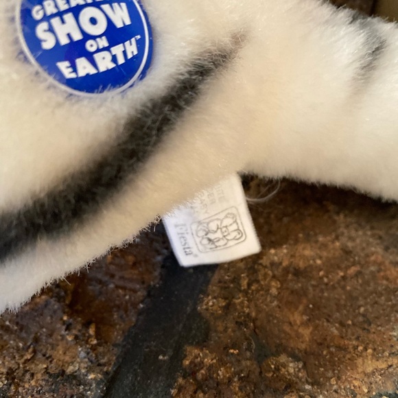 Fiesta White Bengal Tiger 10” Stuffed Animal Plush Toy - Picture 5 of 8